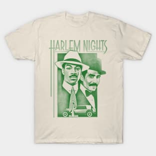 Harlem nights - green solid style T-Shirt